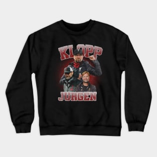 jurgen klopp vintage bootlag Crewneck Sweatshirt